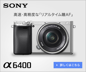 SONY「α6400」」