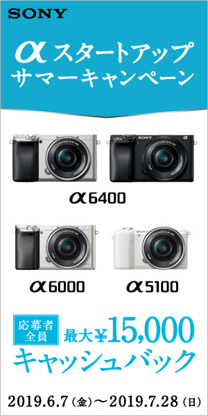SONY「αスタートアップサマーキャンペーン」」